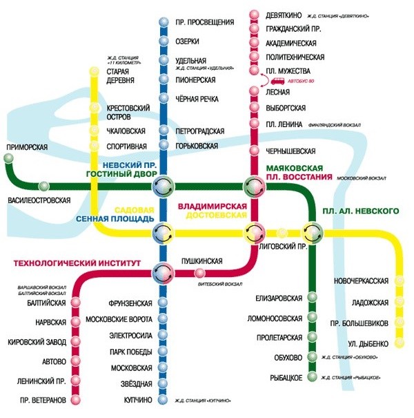 map По метро